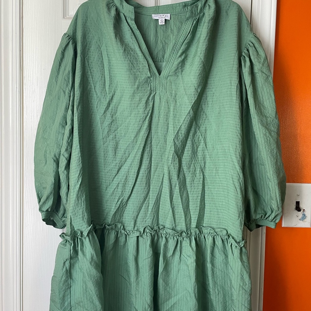 Current Air Green Mini Dress